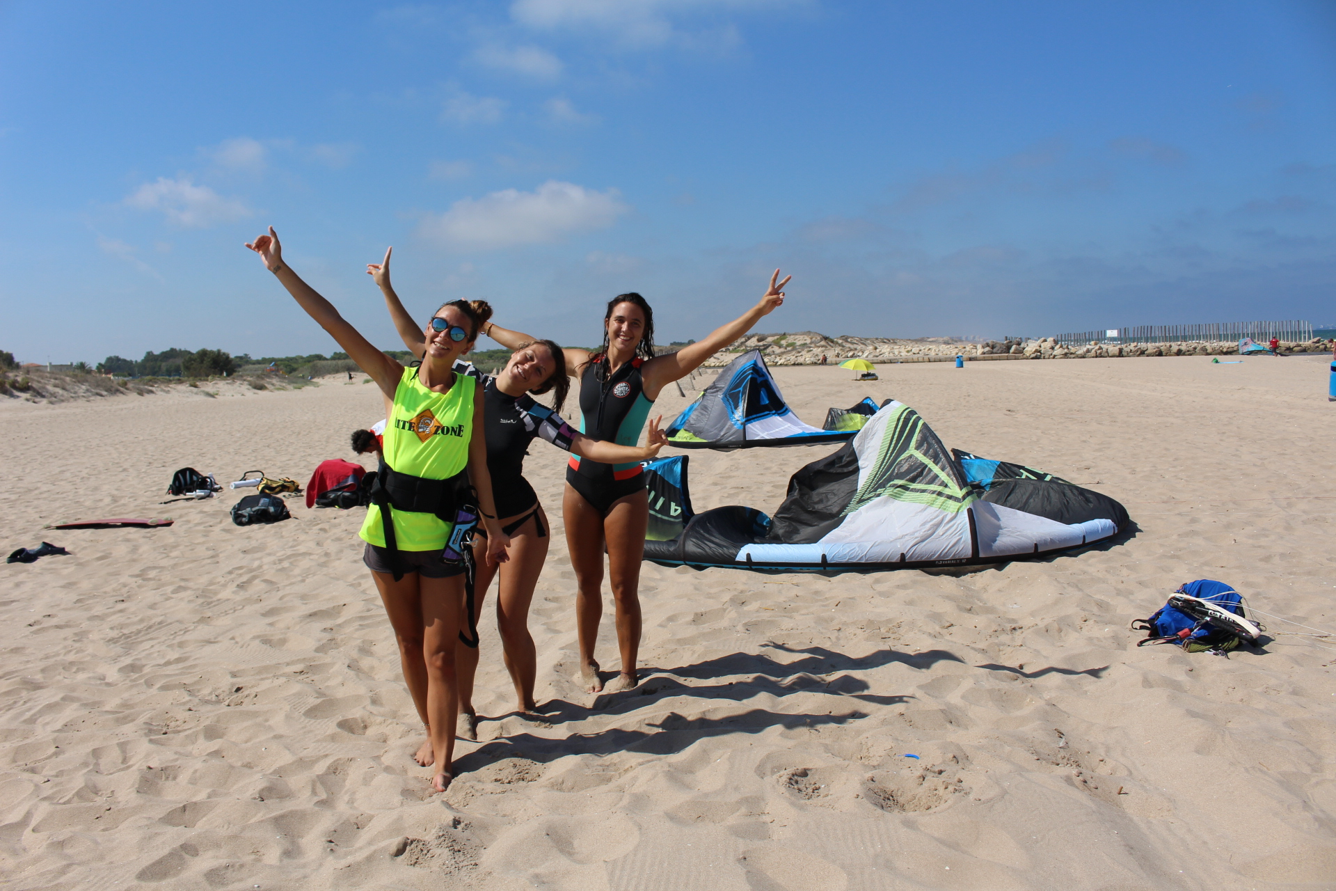 Playa de Valencia, el mejor lugar para aprender kitesurf